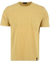 Drumohr - T Shirts En Polos Geel - Lyst