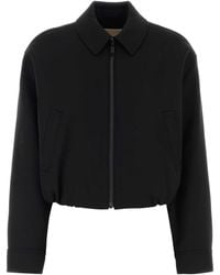 MICHAEL Michael Kors - Michael By Michael Kors Wool Bomber Jkt - Lyst