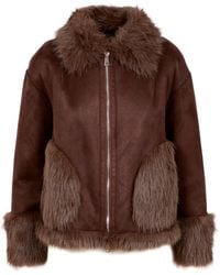 Betta Corradi - Betta Corraradi Jackets Brown - Lyst