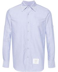 Thom Browne - Armband-Embellished Cotton Shirt - Lyst