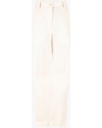 Dries Van Noten - Pincks 3183 W.W.Pants Ecr - Lyst