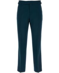 Vivienne Westwood - Petrol Wool Sang Pant - Lyst