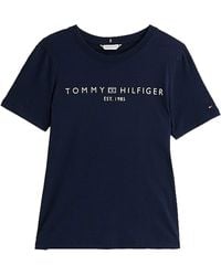 Tommy Hilfiger - T-Shirt mit Logo - Lyst