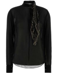 Isabel Marant - Crepe Elaura Blouse - Lyst