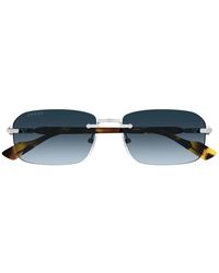 Gucci - Eckige Sonnenbrille - Lyst