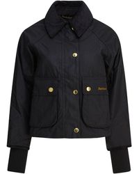 Barbour - Beadnell Wax E Crop Jas - Lyst