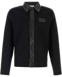 Givenchy - Mixed-Material Cardigan - Lyst
