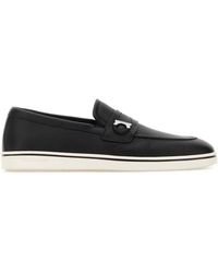 Ferragamo - Leather Tancredi Loafers - Lyst