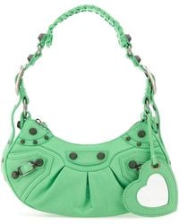Balenciaga - Mint Nappa Leather Le Cagole Xs Shoulder Bag - Lyst