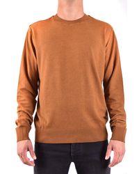 Paolo Pecora - Pulls Marron Clair - Lyst
