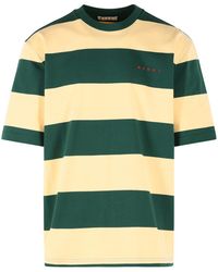 Marni - And Cotton T-Shirt - Lyst