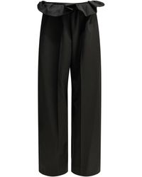 KHAITE - "kira" Op Maat Gemaakte Broek - Lyst