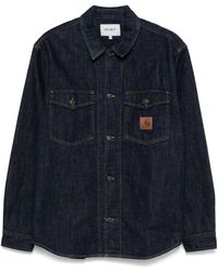 Carhartt - Lincoln Shirt Jackat 'Camano' Denim - Lyst