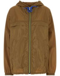 Prada - Biscuit Re-Nylon Jacket - Lyst