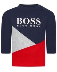 BOSS - Long Sleeve Tee Shirt - Lyst