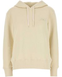 Autry - Cream Cotton Main Wom Sweatshirt - Lyst