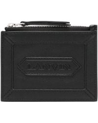 Lanvin - Logo-Patch Wallet - Lyst