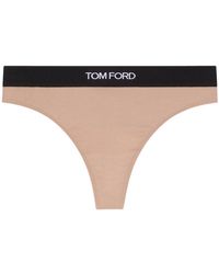 Tom Ford - Thong With Logo - Lyst
