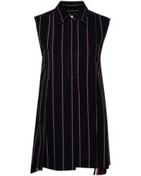 Thom Browne - Rwb-Stripe Shirt Dress - Lyst