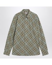 Burberry - Saxon Check-Patterned Shirt - Lyst