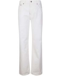 Haikure - Jeans With Logo Patch - Lyst