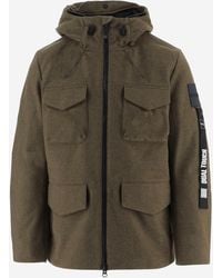 OUTHERE - Technical Wool Blend Multi-Pocket Jacket - Lyst