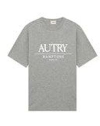 Autry - Cotton Blend T Shirt With Logo - Lyst