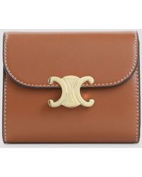 Celine - Small Flap Wallet - Lyst