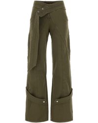 Blumarine - Army Cotton Pant - Lyst