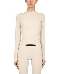 Ambush - Fitted Long Sleeve Polo Neck Top - Lyst