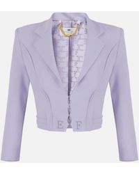 Elisabetta Franchi - Raw Cut Jacket - Lyst