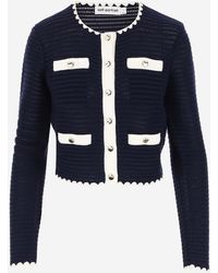 Self-Portrait - Häkierte Strickjacke - Lyst
