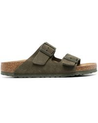 Birkenstock - Arizona Suède Sandalen - Lyst