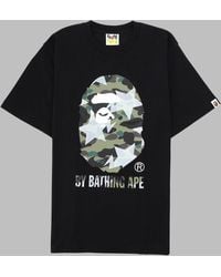 A Bathing Ape - Cotton T-Shirt - Lyst