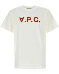 A.P.C. - T-Shirts And Polos - Lyst