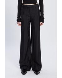 Ann Demeulemeester - Maaike Flared Leg Comfort Trousers - Lyst