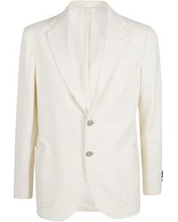 Sartorio Napoli - Single Breasted Wool Jacket - Lyst