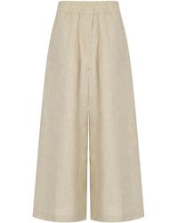 Weekend by Maxmara - Felino Ecru Pants - Lyst