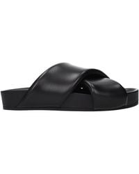 Jil Sander - Slippers And Heels Skinned - Lyst