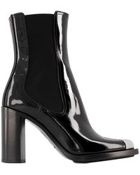 McQueen - Shoes > boots > heeled boots - Lyst