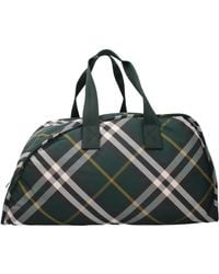 Burberry - Borsoni Uomo Tessuto Verde/Edera - Lyst