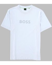BOSS - T Shirt "Terrace" Con Logo - Lyst