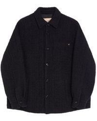 Valentino - Vlogo Tweed Jacket - Lyst