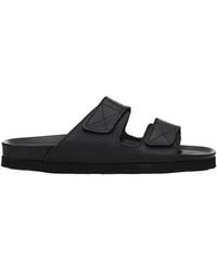 Palm Angels - Ciabatte E Zoccoli Uomo Pelle Nero - Lyst