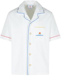 CASABLANCA - Short Sleeved Shirt - Lyst