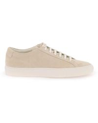 Common Projects - Sneakers Original Achilles In Pelle Scamosciata - Lyst