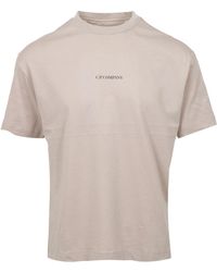 C.P. Company - Cp Bedrijf T-shirts En Polo's Stucwerk - Lyst