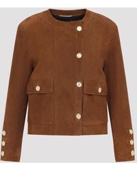Saint Laurent - Chaqueta Saint-Laurent - Lyst