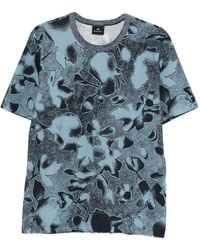 Paul Smith - Organic Cotton Printed T-Shirt - Lyst