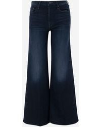 Mother - Jeans Miscela Di Cotone Allungata Madre - Lyst